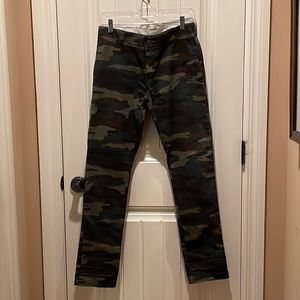 DICKIES 31 X 32 Skinny-Straight CAMO PANTS